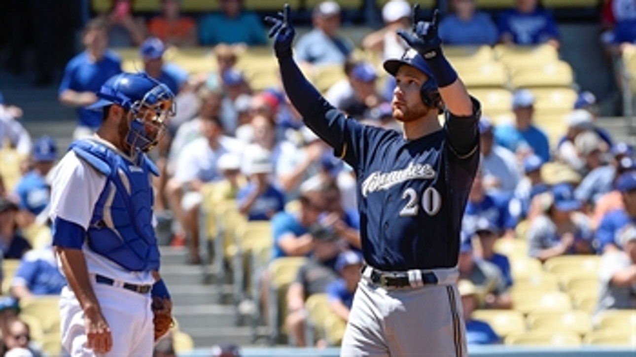 Lucroy lifts Brewers past Dodgers