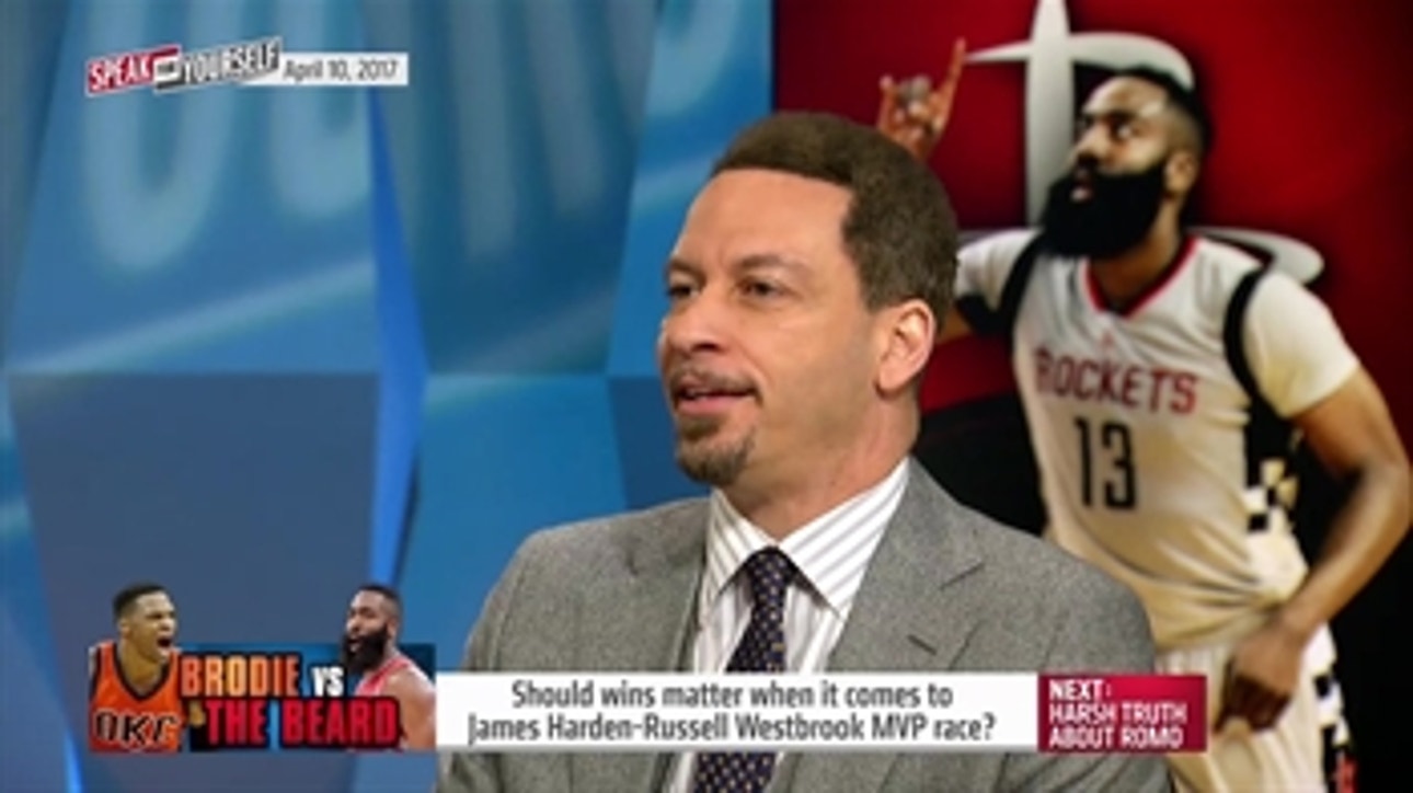 Westbrook vs Harden MVP Race 'Should wins matter?' | SPEAK FOR YOURSELF