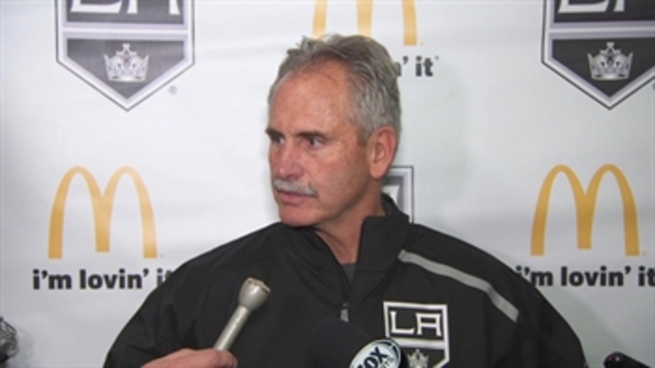 New man in charge: Willie Desjardins takes over as coach for LA Kings