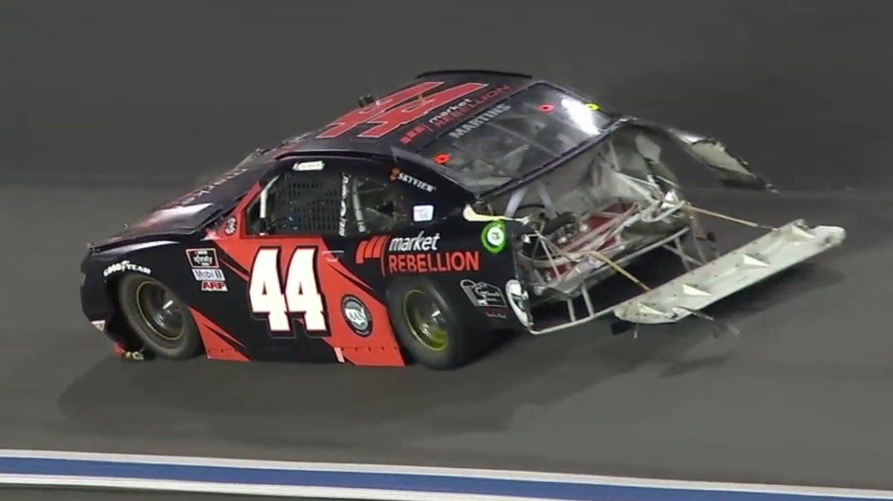 Noah Gragson gets loose, triggers big wreck four laps from checkered flag ' NASCAR on FOX