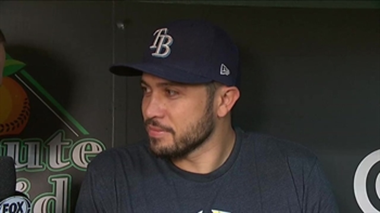 Travis d'Arnaud said the Rays can't get away from their strengths down 1-0 to Astros in ALDS