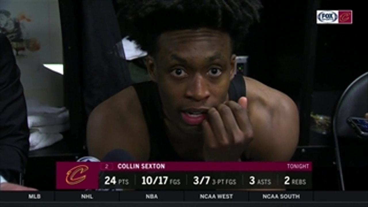 Collin Sexton didn't think the Cavs executed well enough down the stretch against San Antonio