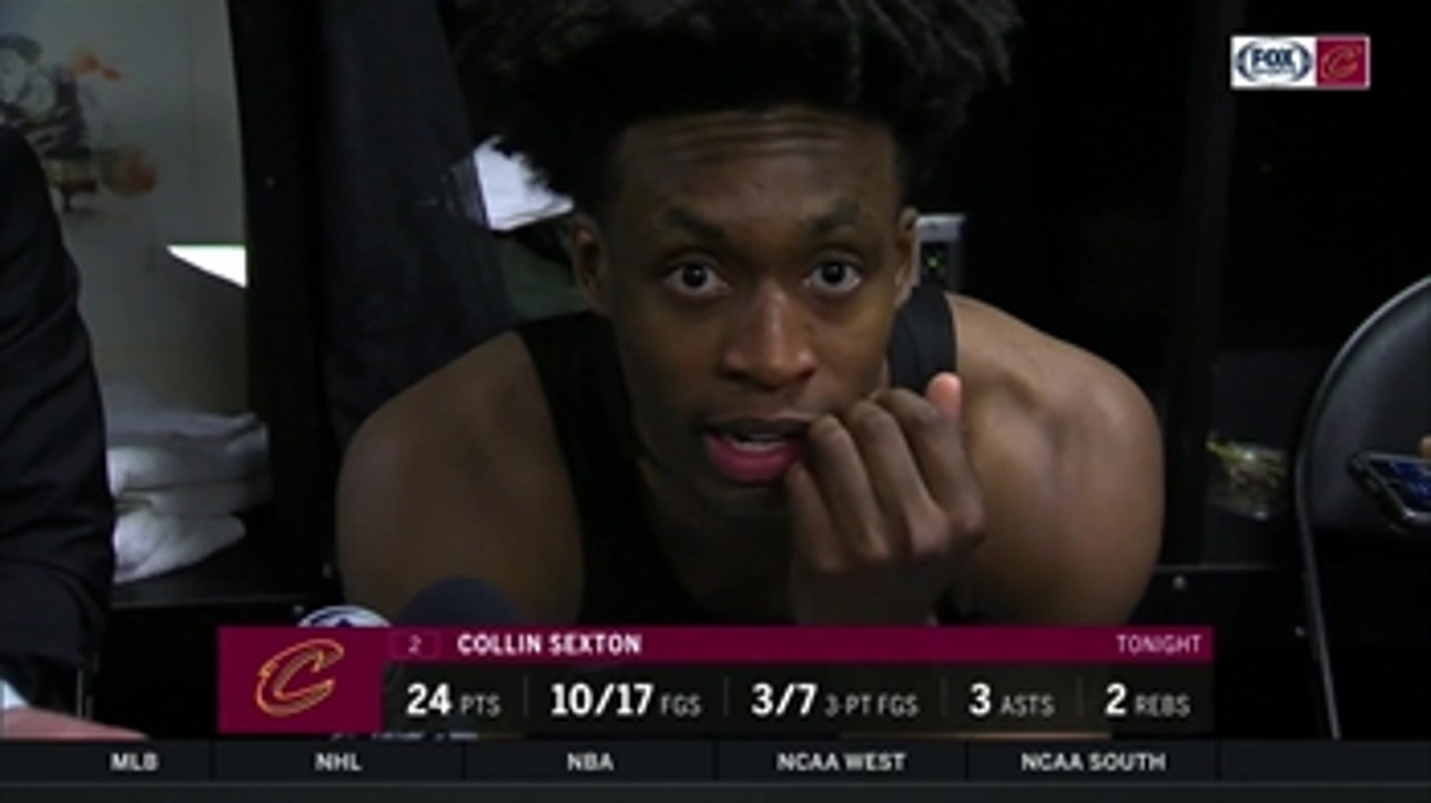 Collin Sexton didn't think the Cavs executed well enough down the stretch against San Antonio