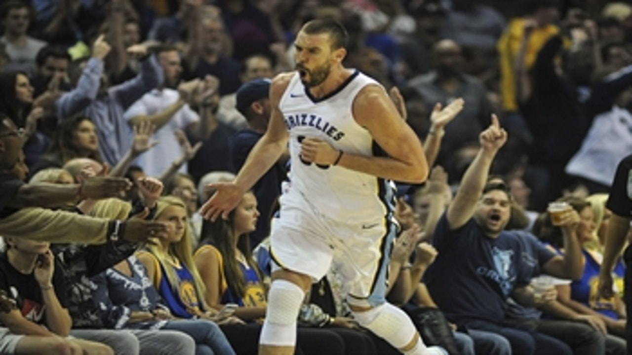 Grizzlies LIVE to GO: Marc Gasol with a season high 34 points leads the  Grizzlies to victory over the Warriors 111-101