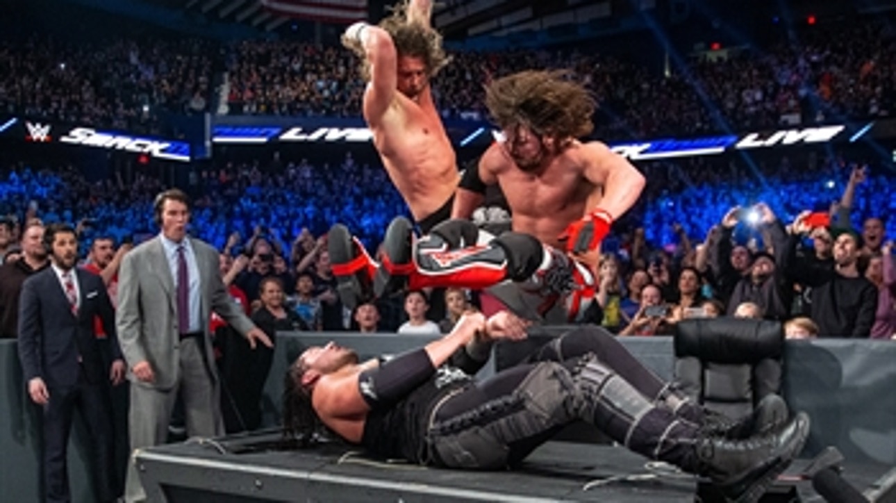 AJ Styles vs. Dolph Ziggler vs. Baron Corbin - WWE Title Triple Threat Match: SmackDown LIVE, December 27, 2016 (Full Match)
