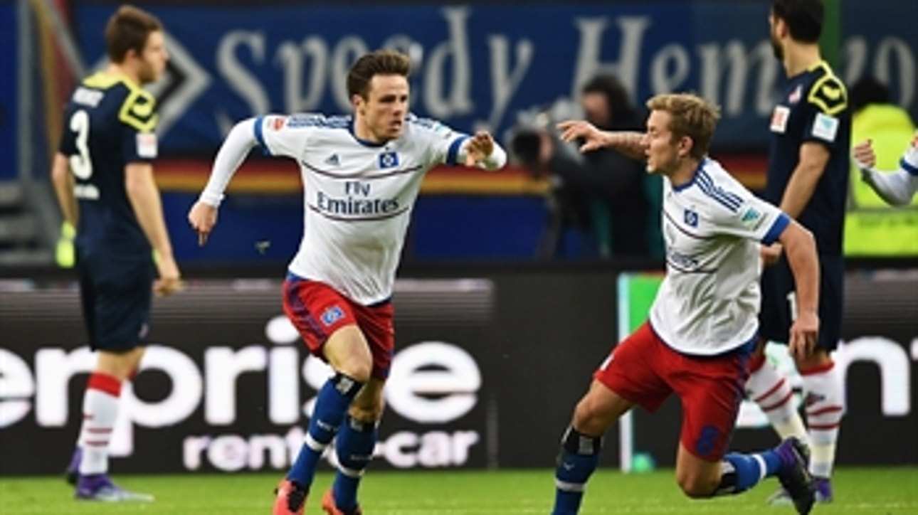 Muller equalizes for Hamburg with thunderous strike ' 2015-16 Bundesliga Highlights