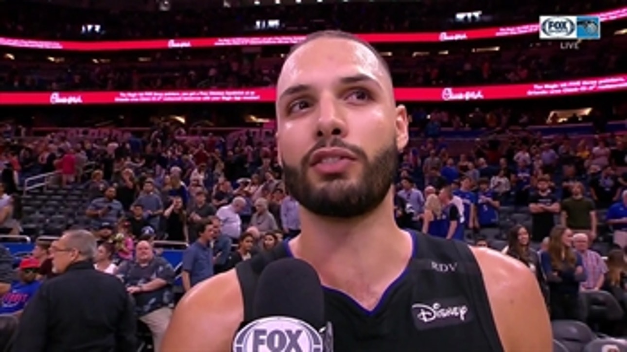 Evan Fournier after game-winner: 'We have to stay together, keep fighting, and play with that spirit'