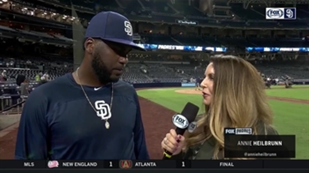 Franmil Reyes on the walk-off win: 'It feels incredible'