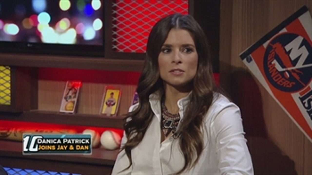 Danica Patrick shares her favorite swear word on FOX Sports Live