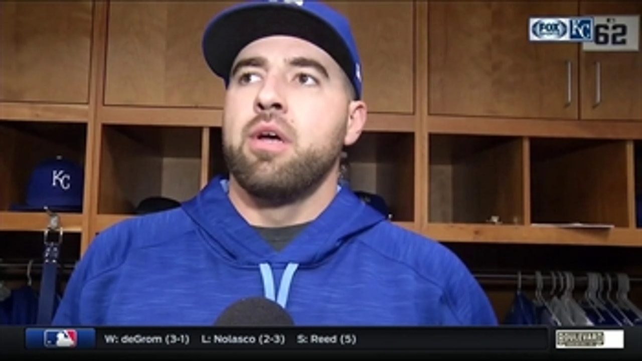 Nate Karns says arm stiffness was 'just something I had to work with'