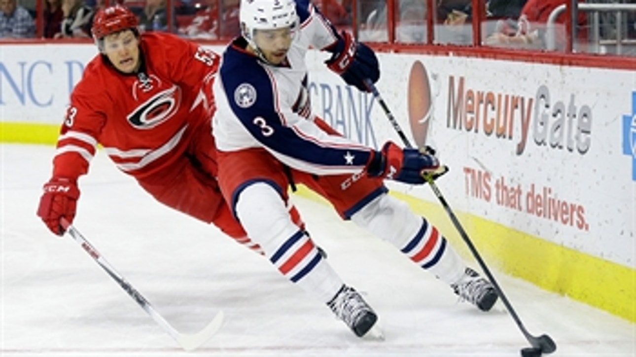 Jeff Skinner scores Hurricanes' lone goal in loss to Blue Jackets