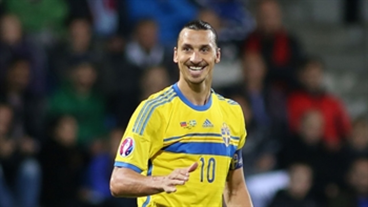 Zlatan doubles Sweden's lead against Liechtenstein - Euro 2016 Qualifiers Highlights