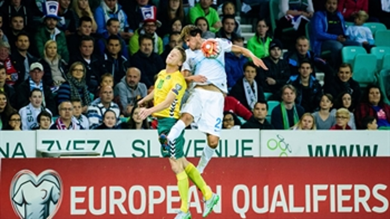Slovenia vs. Lithuania - Euro 2016 Qualifiers Highlights