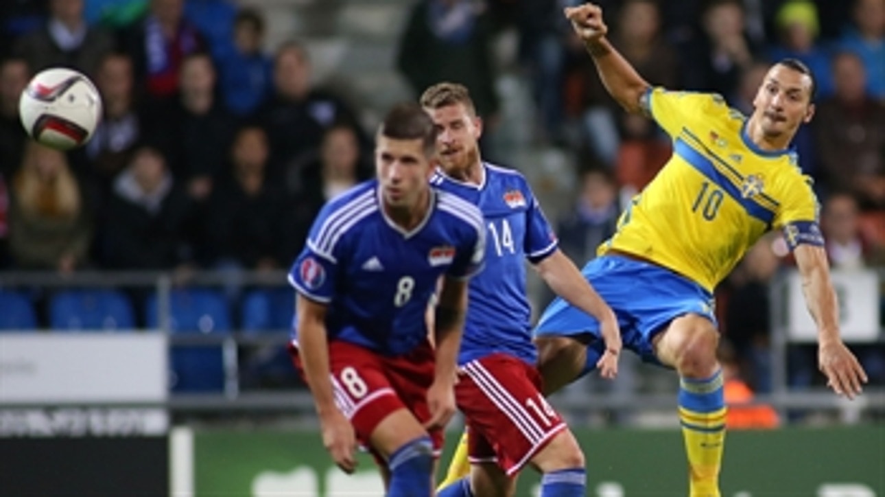 Liechtenstein vs. Sweden - Euro 2016 Qualifiers Highlights