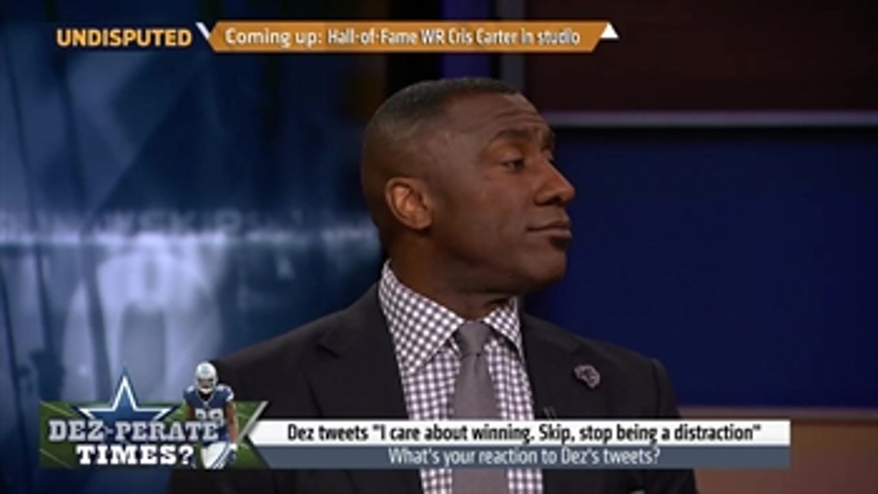 Shannon Sharpe offers advice to Dez Bryant after the Cowboys Week 9 win ' UNDISPUTED
