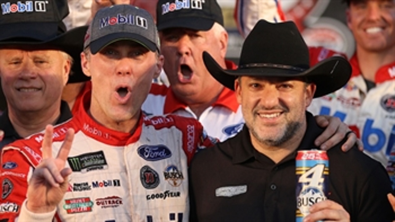 Tony Stewart on Kevin Harvick's win: 'It's like dangling meat in front of a tiger.'