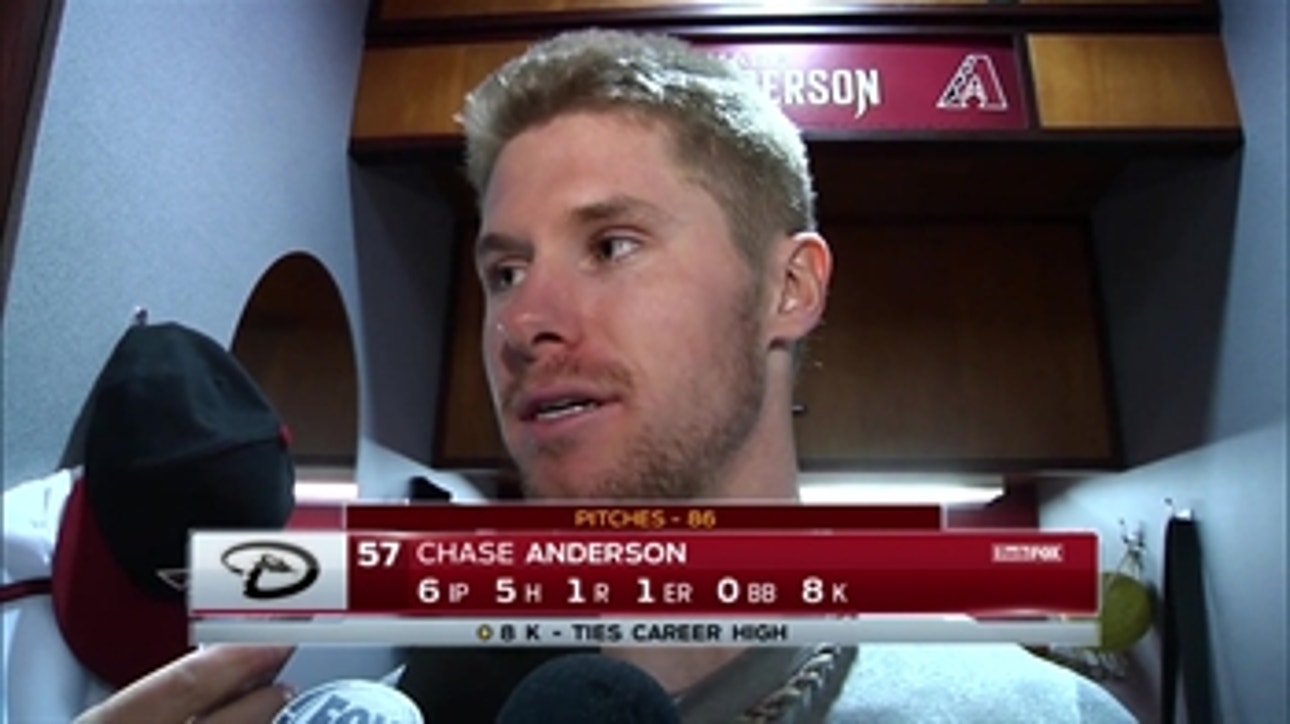 Anderson tops off solid pitching series for D-backs