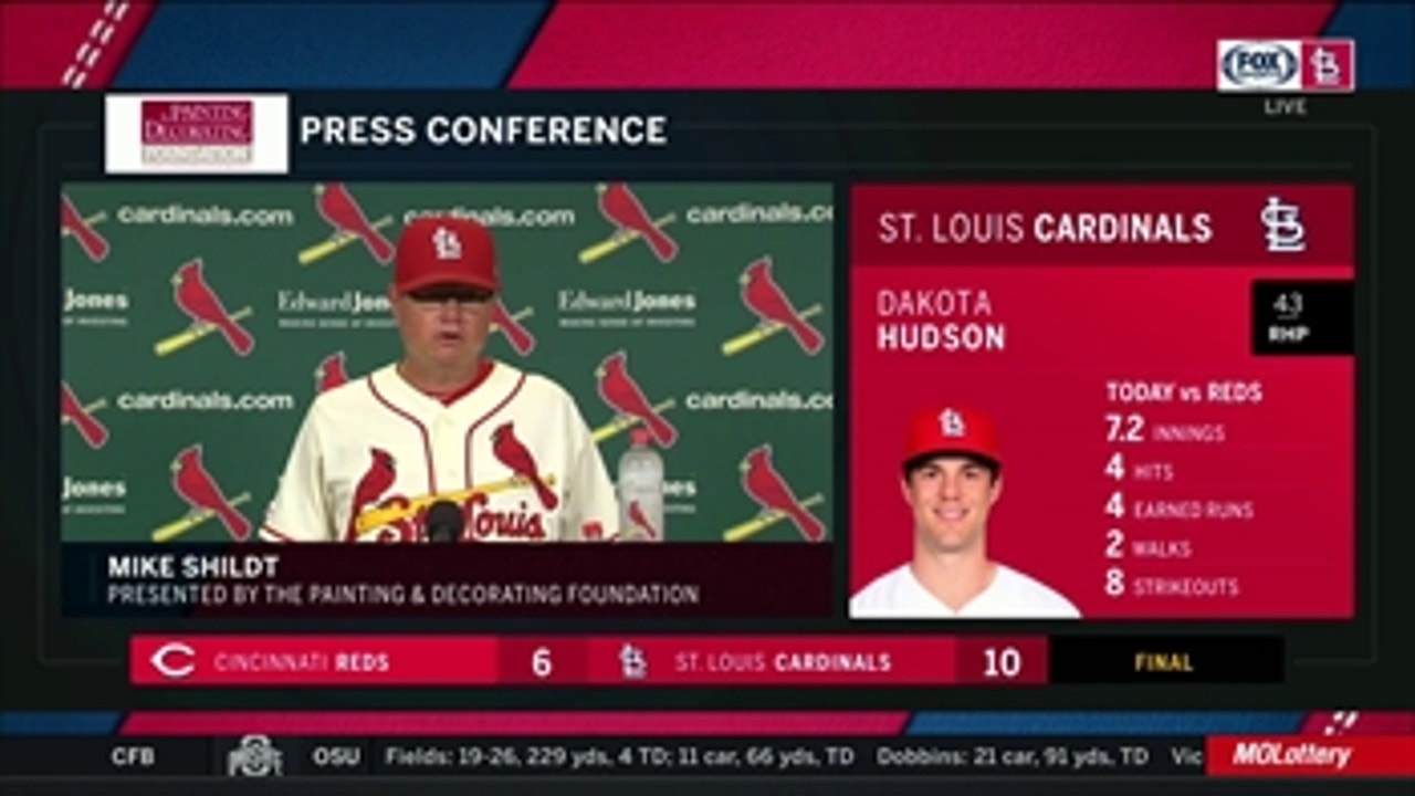 Shildt on Molina's offensive success: 'Yadi's in a good place'