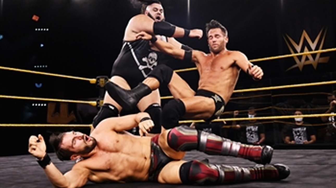 Bronson Reed vs. Johnny Gargano vs. Roderick Strong - North American Title Triple Threat Match Series: WWE NXT, July 22, 2020