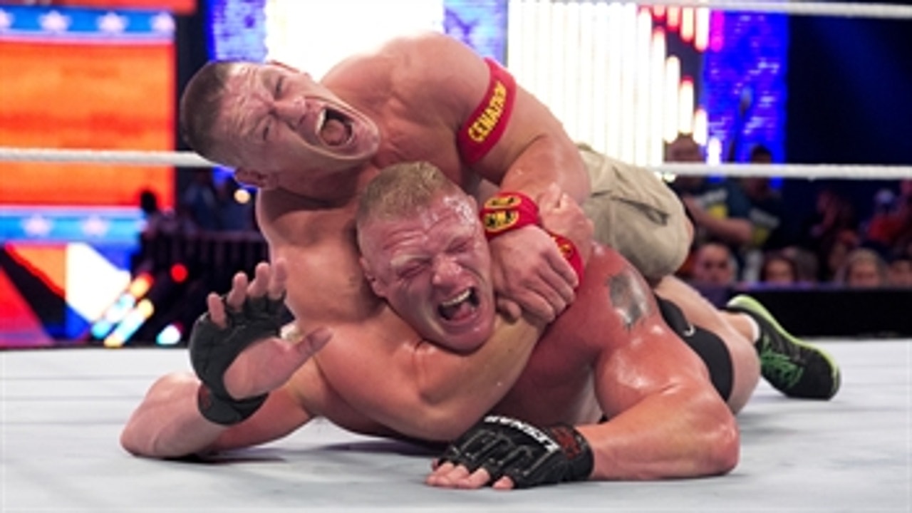 John Cena vs. Brock Lesnar – WWE World Heavyweight Title Match