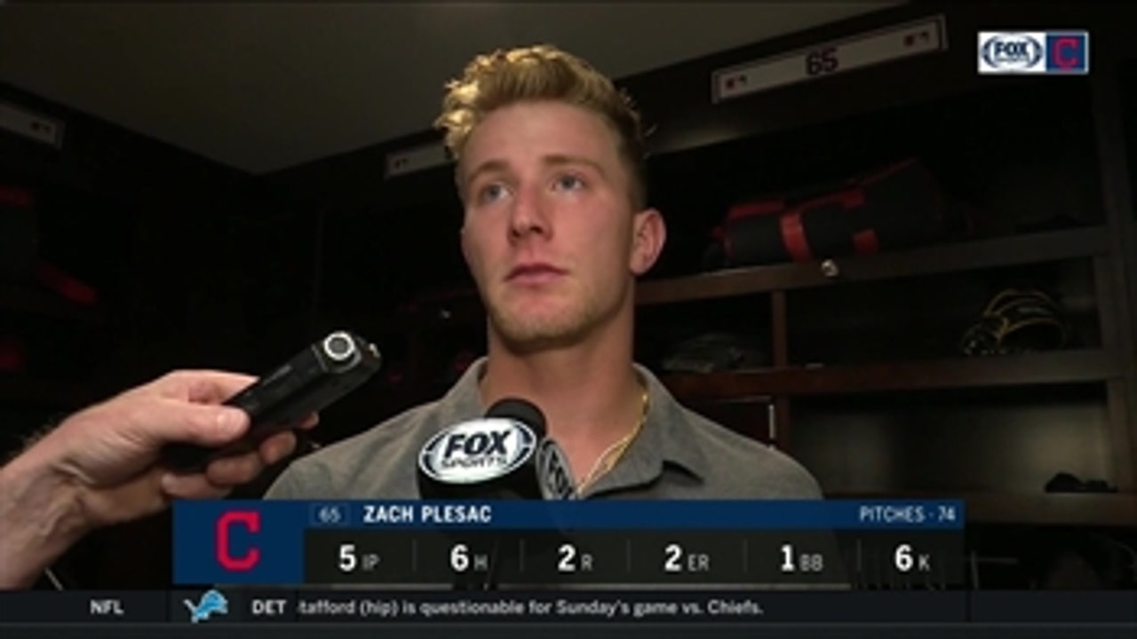 Zach Plesac feels blessed to have been part of Indians' playoff push