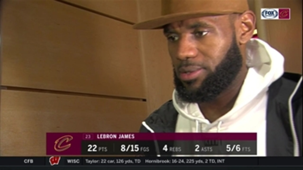 LeBron James says the Cavs are still figuring out their identity