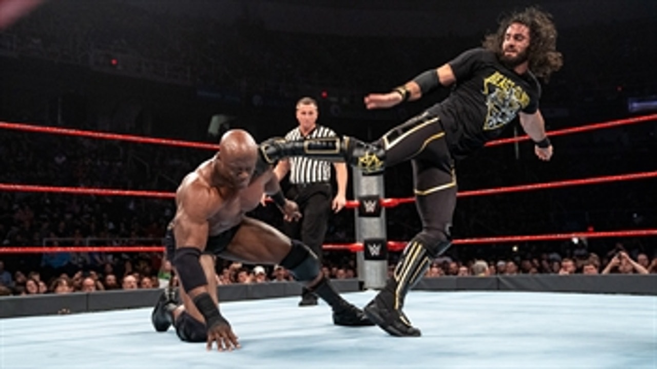 Kofi Kingston & Seth Rollins vs. Bobby Lashley & Baron Corbin - No Disqualification Match: Raw, May 20, 2019 (Full Match)