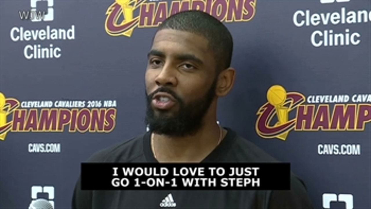 Kyrie on guarding Steph: 'We all accept it. I especially accept it'