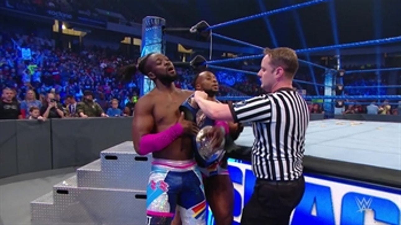 The New Day retain their Tag Team title taking down Shinsuke Nakamura and Cesaro