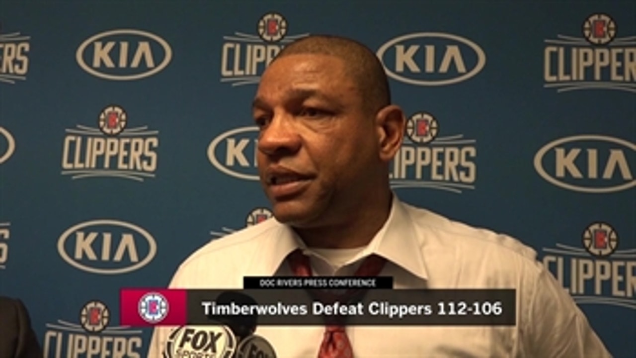 Doc Rivers 'I just love how we played and we competed'