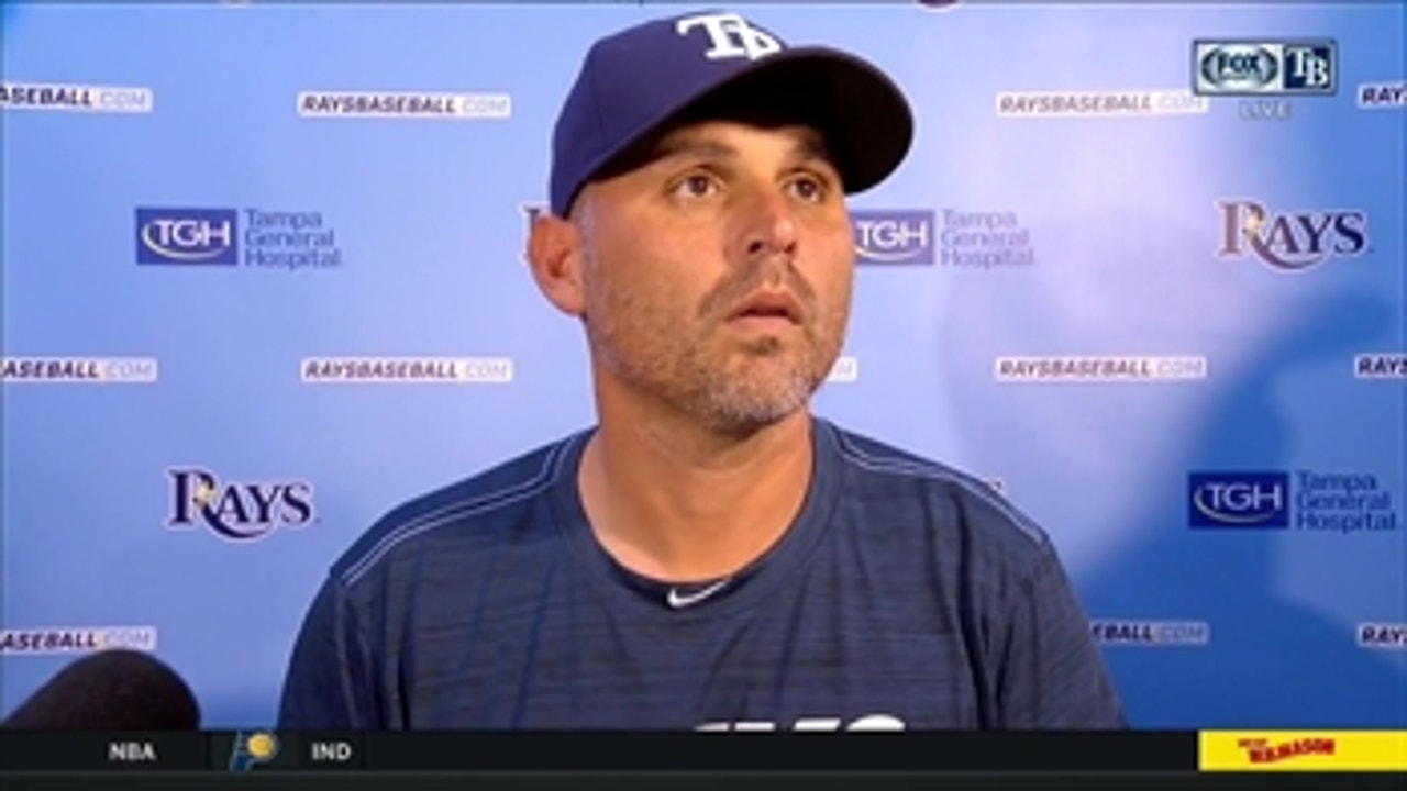 Kevin Cash recaps Tyler Glasnow's solid start