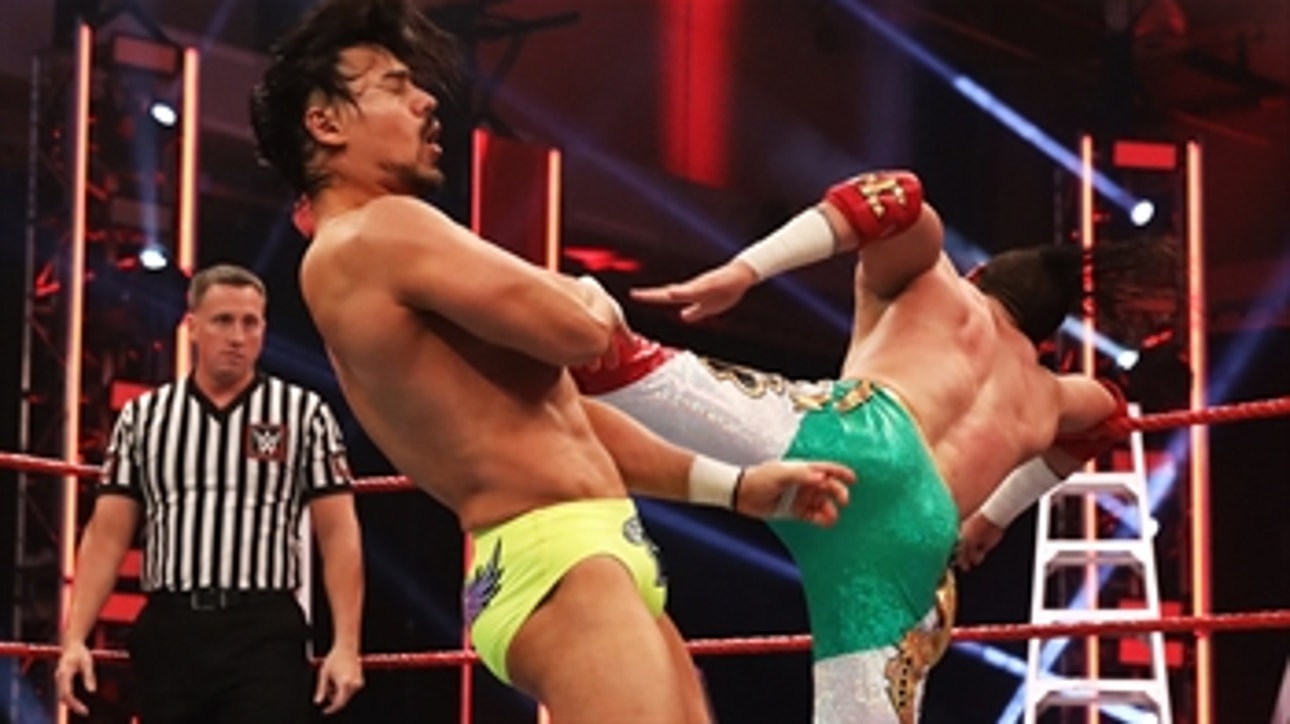 Humberto Carrillo takes out Angel Garza & Austin Theory in Last Chance Gauntlet Match: Raw, May 4, 2020