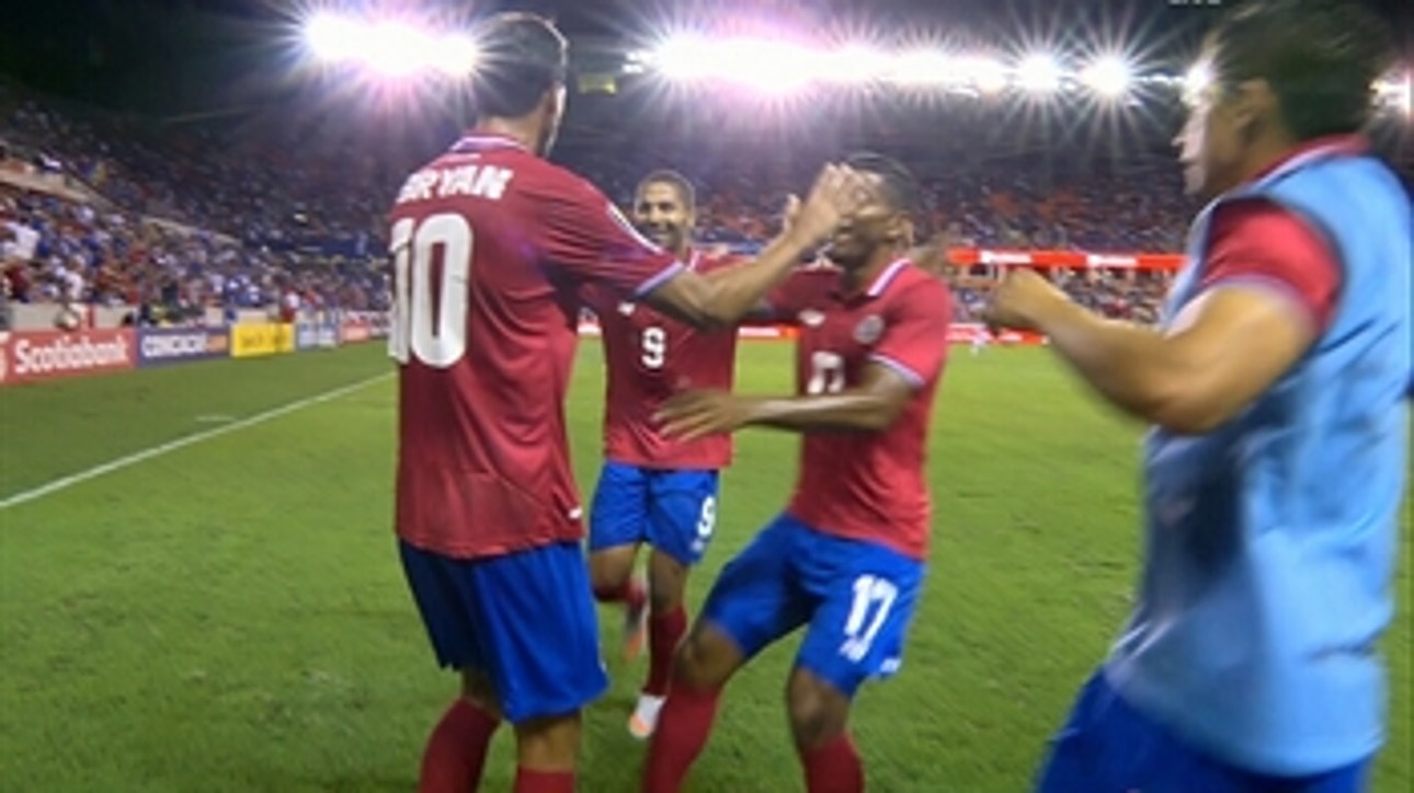Ruiz gives Costa Rica 1-0 lead against El Salvador - 2015 CONCACAF Gold Cup Highlights
