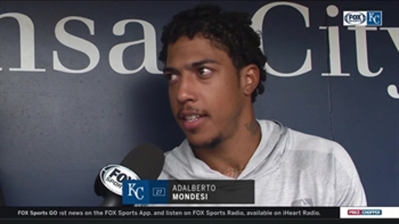 Mondesi reflects on his massive day against Toronto