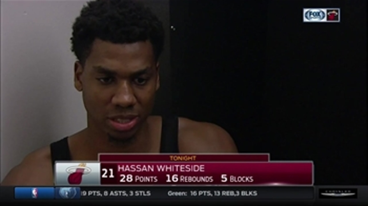 Hassan Whiteside: Heat can build on road-trip success back home