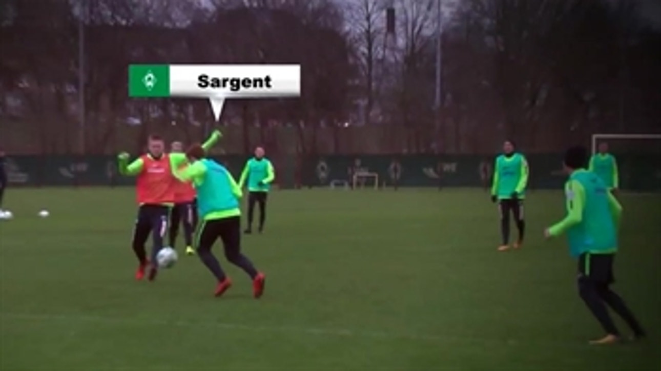 U.S. prospect Josh Sargent trains with Werder Bremen's 1st team