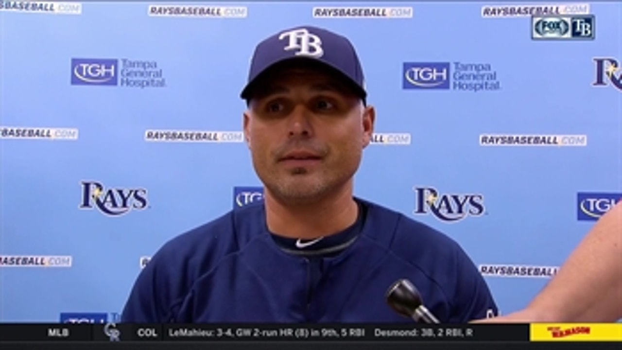 Kevin Cash discusses Yarbrough-McCullers Jr. pitchers' duel, loss to Astros