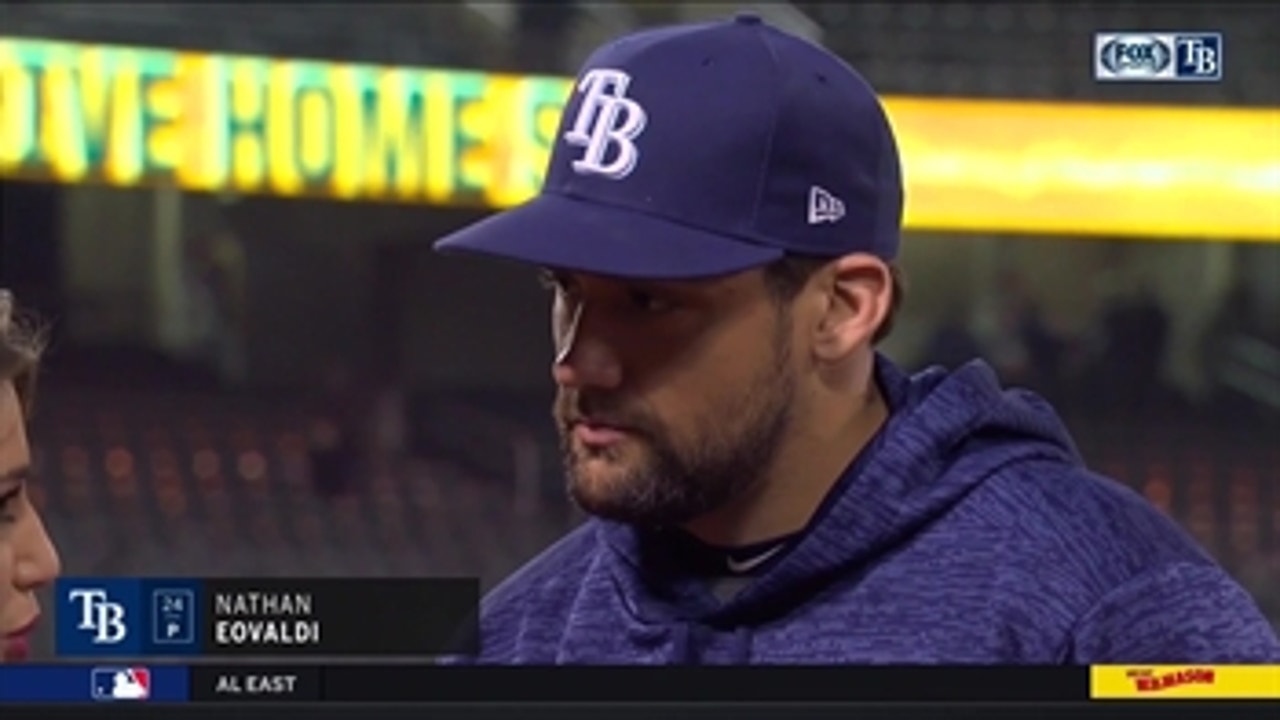 Nathan Eovaldi on his return, getting the win