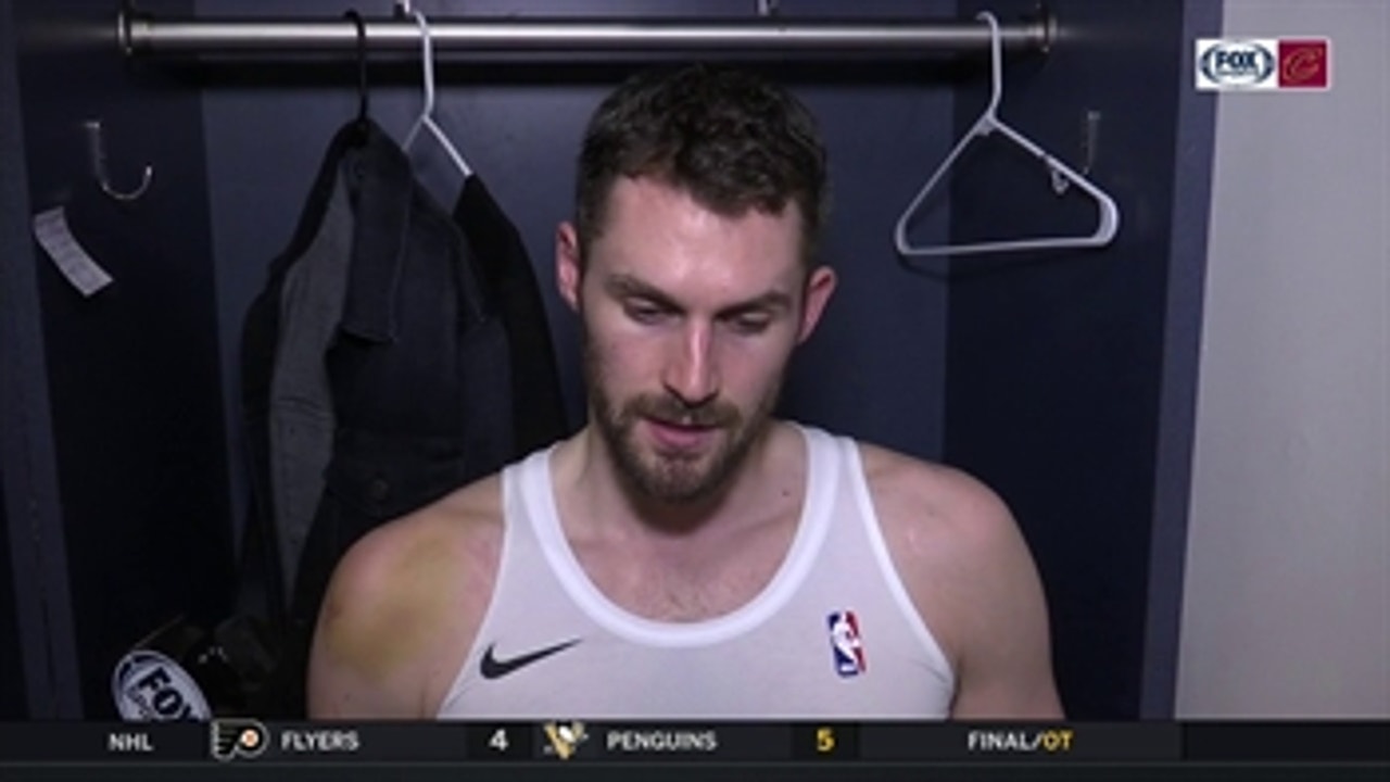 Kevin Love explains recent uptick in cuts for Cavs & his fun celebration antics