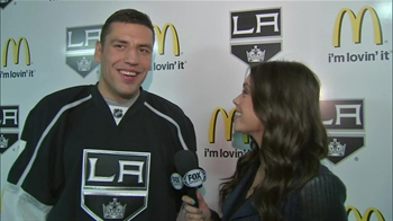 Milan Lucic is excited for a fresh start in Los Angeles