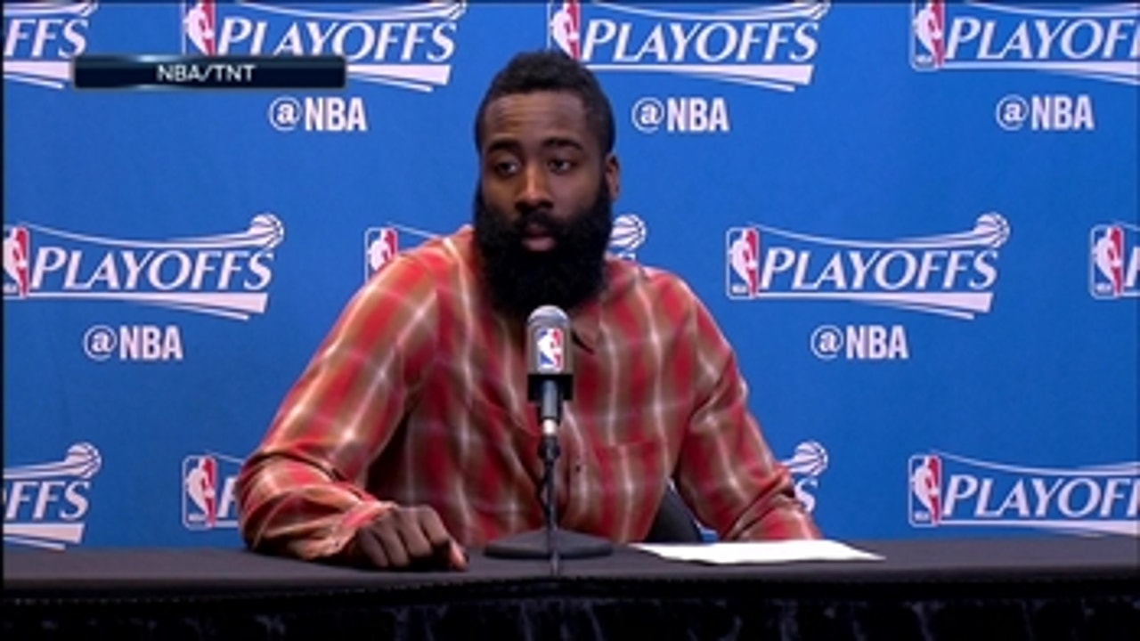 James Harden on Rockets Game 5 loss to Spurs