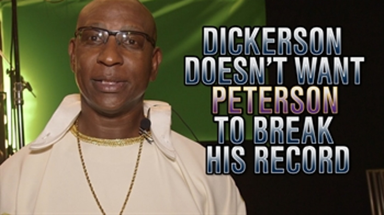 Eric Dickerson doesn't want Adrian Peterson to break his record