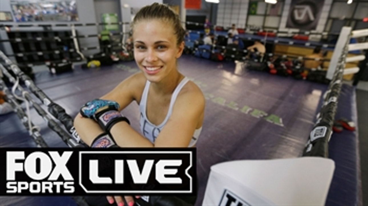 Paige VanZant Plays A Game of Rapid Fire: Word Association