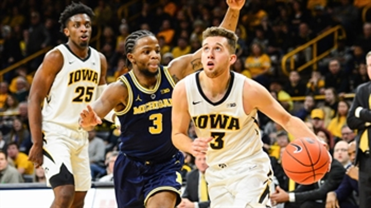 Iowa snaps losing skid with huge upset of No. 5 Michigan
