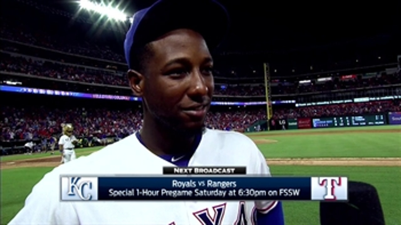 Jurickson Profar on playing left field, win over Royals