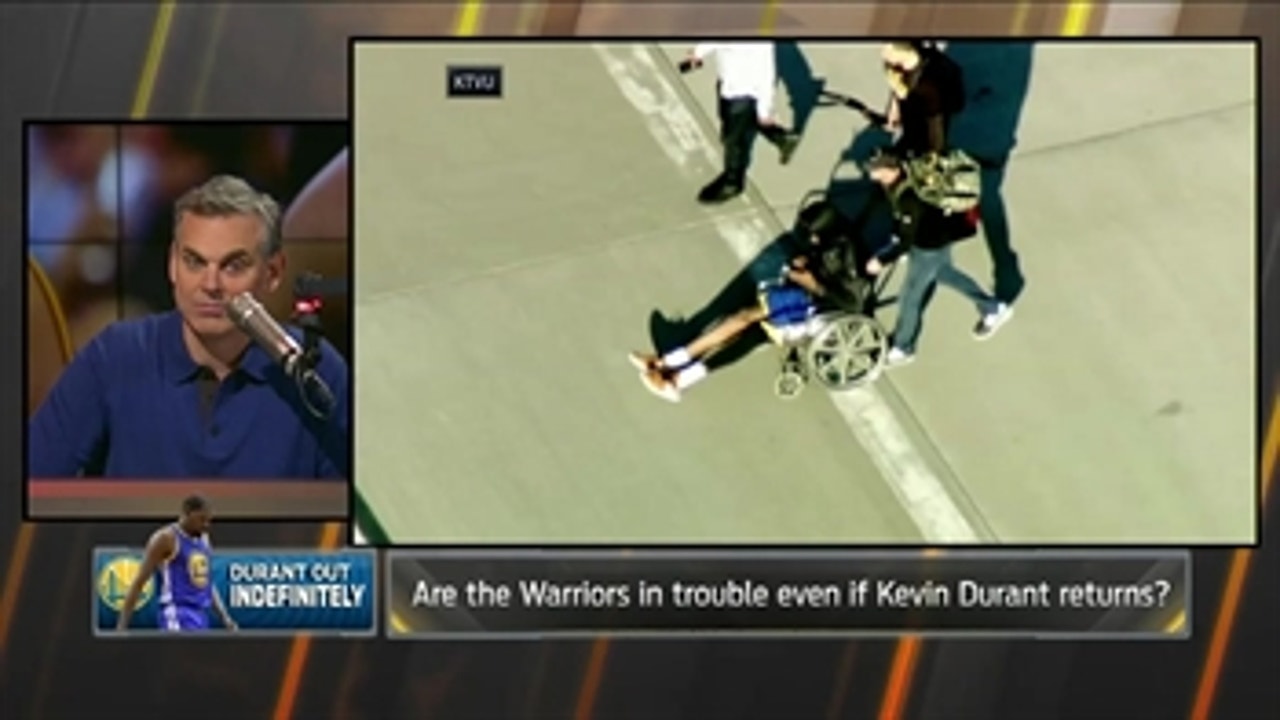 The Warriors won't get out of the West because of Durant injury ' THE HERD