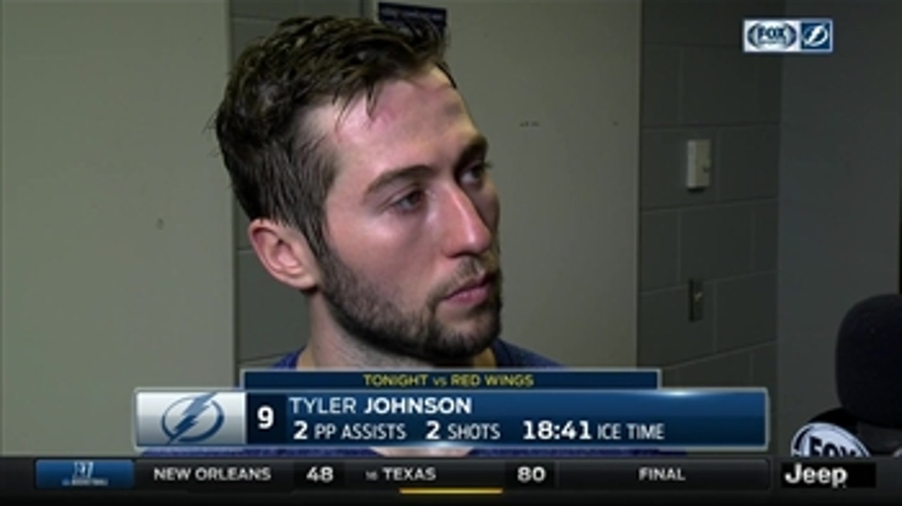 Lightning's Tyler Johnson: 'We've gotta keep playing better and desperate'