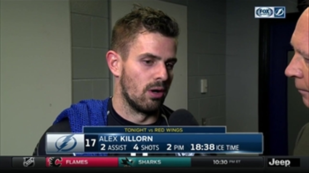 Lightning's Alex Killorn: 'We found chemistry'