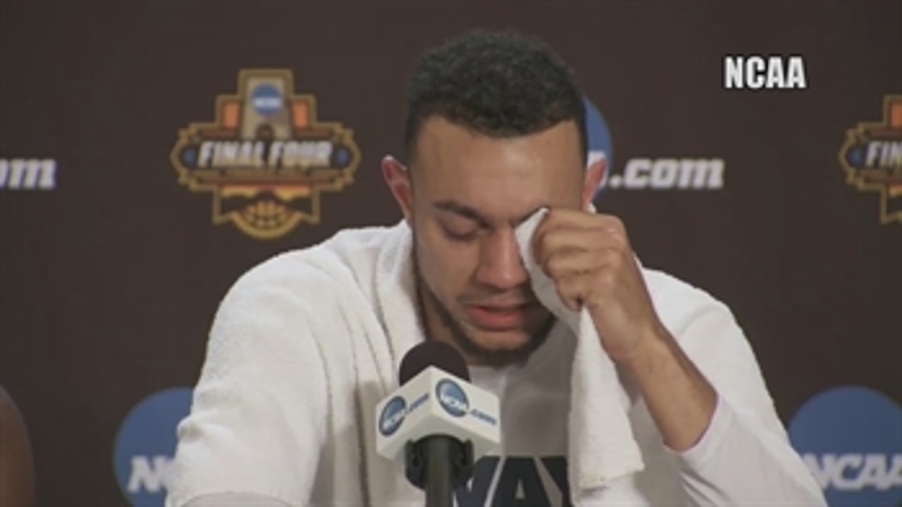 Nigel Williams-Goss gets emotional after loss to North Carolina in the national title game