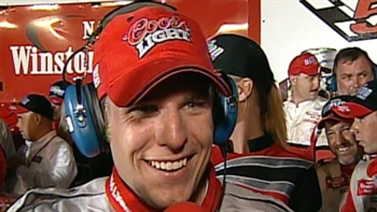 Jamie McMurray remembers talking with Sterling Marlin on the phone in Victory Lane after his first win